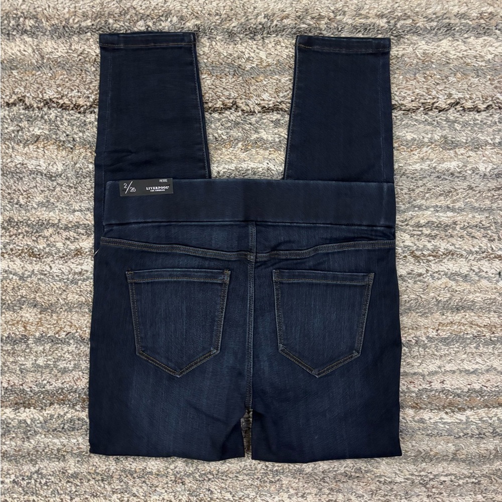 Liverpool Pull-On Ankle Skinny Jeans Sz 2/26P NWT | Liverpool Skinny Jeans NEW- - Picture 8 of 13